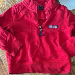 Vineyard Vines Kids Red Pullover
